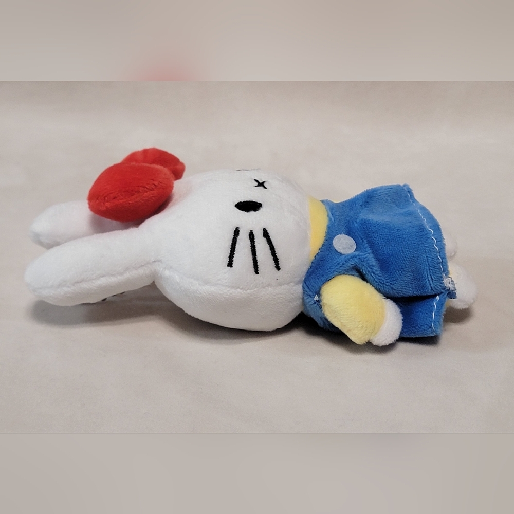 Hello Kitty X Miffy Plushie Plush Keychain Purse Dangler Bag Charm - Picture 4 of 6